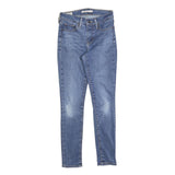LEVI'S 311 Womens Slim Skinny Denim Medium Blue W25 L28 Stretch Cotton Blend Zip