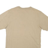 CARHARTT Mens Beige Pocket T-Shirt S Short Sleeve Crew Neck Classic Cotton Blend