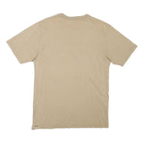 CARHARTT Mens Beige Pocket T-Shirt S Short Sleeve Crew Neck Classic Cotton Blend