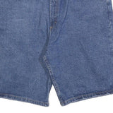 WRANGLER Mens Shorts Blue Denim Casual L W36 Cotton Blend Classic Fit