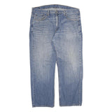 LEVI'S Mens Jeans Blue Regular Straight Denim Medium W38 L30 Classic Cotton Zip