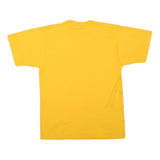 THE BEST Mens Yellow Kitty Hawk Scientists Graphic T-Shirt M Short Sleeve Crew