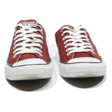 CONVERSE Chuck Taylor All Star Mens Low Top Trainers Red Canvas UK 8.5 Classic