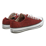 CONVERSE Chuck Taylor All Star Mens Low Top Trainers Red Canvas UK 8.5 Classic