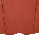 CLASSIC SET Womens Red Button Jacket L Polyester Blend Embroidered Floral