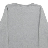 PUMA Mens Grey Sweatshirt Crew Neck M Cotton Blend Pullover Casual Active