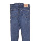 LEVI'S 510 Mens Jeans Blue Slim Skinny Denim Medium W32 L30 Slim Fit Zip