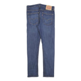 LEVI'S 510 Mens Jeans Blue Slim Skinny Denim Medium W32 L30 Slim Fit Zip