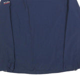 COLUMBIA Womens Navy Blue Jacket S Polyester Blend Zip Plain Outdoor Comfortable