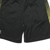 NBA Mens Black Sports Casual Shorts L W28 Lightweight Polyester Blend