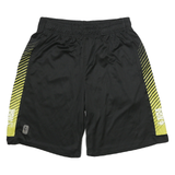 NBA Mens Black Sports Casual Shorts L W28 Lightweight Polyester Blend