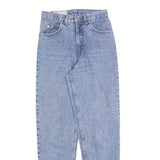 RIFLE Womens Slim Blue Denim Light Cotton Blend Jeans W26 L29 Stylish Fitted
