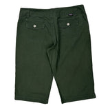 Patagonia Chino Shorts - 34W US 10 Green Cotton