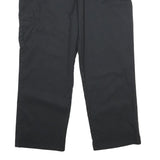 DICKIES Womens Black Regular Fit Straight Trousers W36 L30 Workwear Casual