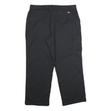 DICKIES Womens Black Regular Fit Straight Trousers W36 L30 Workwear Casual