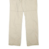 SCOTCH VINTAGE Mens Cotton Blend Beige Regular Fit Straight Leg Trousers W38 L33