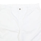 DICKIES Mens White Cotton Blend Casual Shorts XL W38 Workwear Utility