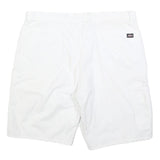DICKIES Mens White Cotton Blend Casual Shorts XL W38 Workwear Utility