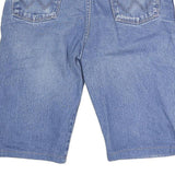 WRANGLER Mens Denim Blue Cotton Casual Shorts M W34 Relaxed Fit Stylish