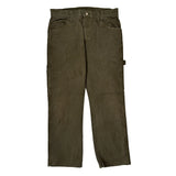 Dickies Carpenter Pants - 32W 30L Brown Cotton