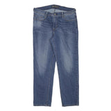 LEVI'S Womens Slim Blue Denim Slim Jeans W30 L26 Classic Cotton Blend Zip