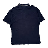 Made In USA Guess Polo Shirt - Large Navy Cotton