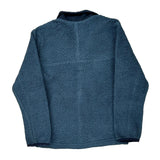 Age 7-8 The North Face Fleece Jacket - Small Blue Polyester