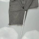 Dickies Denim Shorts - 36W 10L Grey Cotton