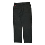 Wrangler Cargo Pants - 36W 34L Black Cotton Blend