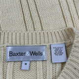 Unbranded Sweater - Medium Cream Acrylic