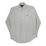 Ralph Lauren Shirt - Medium White Cotton