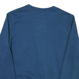 PUMA Mens Blue Cotton Blend Crew Neck Sweatshirt S Casual Sportswear