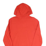 CHAMPION Mens Red Pullover Hoodie XS Cotton Blend Logo Sweatshirt Casual