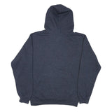 RETRO BRAND Mens Navy Blue Hoodie M Cotton Blend Pullover Sweatshirt