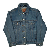 Levis Denim Jacket - Small Blue Denim