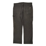 Dickies Double Knee Carpenter Pants - 36W 31L Black Cotton