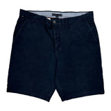 Tommy Hilfiger Chino Shorts - 34W 10L Navy Cotton