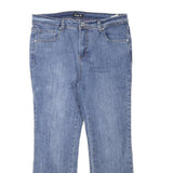 CHICOREE Womens Jeans Blue Regular Straight Denim Medium W31 L25 Casual