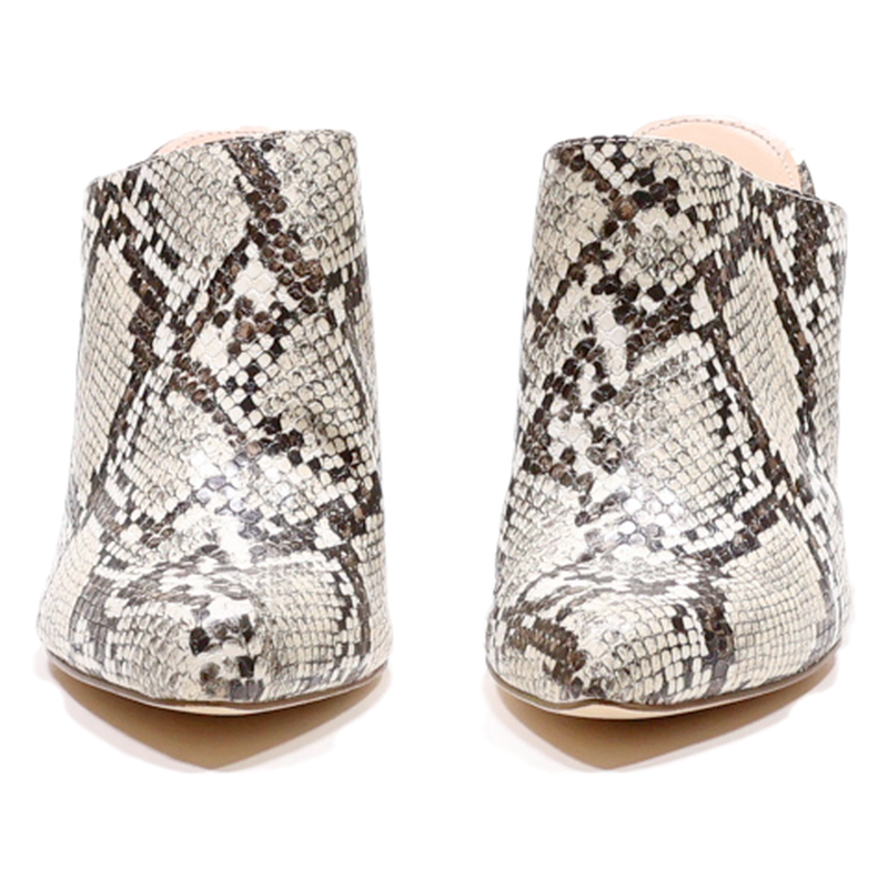 STEVE MADDEN Block Heels Beige Synthetic Womens UK 4