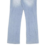 LEE Womens Regular Fit Bootcut Denim Light Blue W32 L28 Classic Cotton Blend