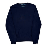 Polo By Ralph Lauren Sweater - XL Navy Cotton