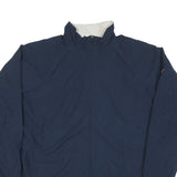 NIKE Mens Navy Blue Jacket XL Polyester Blend Zip Sports Casual Outdoor