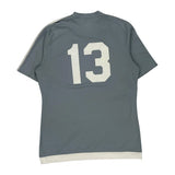 Number 13 Adidas Football Shirt - Medium Grey Polyester