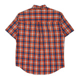Chaps Ralph Lauren Checked Short Sleeve Shirt - Large Multicoloured Cotton Blend