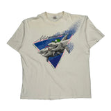 Jacks Single Stitch T-Shirt - 2XL White Cotton