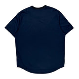 Nike T-Shirt - XL Navy Polyester