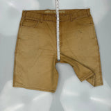 Dickies Carpenter Shorts - 38W 10L Brown Cotton