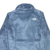 THE NORTH FACE Womens Blue Softshell Jacket S Polyester Blend Zip Lightweight