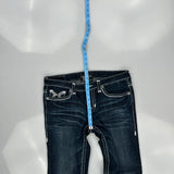 Big Star Boot Cut Jeans - 33W US 8 Dark Wash Cotton Blend