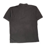 Nike Polo Shirt - 2XL Black Cotton